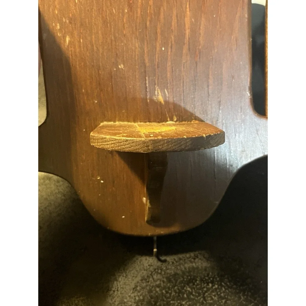 Wood Candle Sconce 'Rules of This Tavern' Wall Hanging w/ Hook - 18